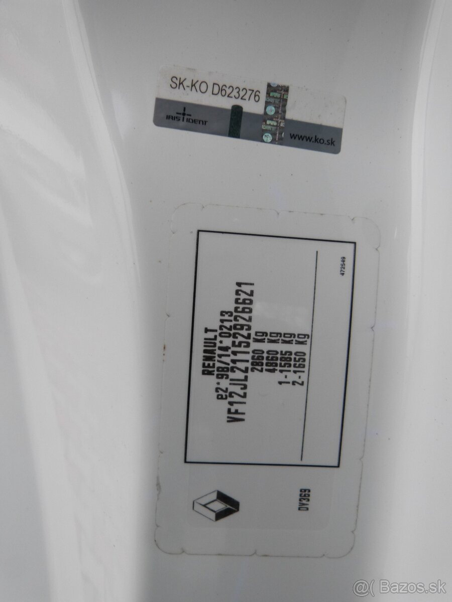 Renault Trafic Minibus BUS L1, 1,6TDCi 88kW M6, miest na sed - 20