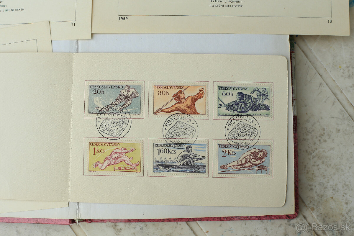 Známky 14 albumov - 20