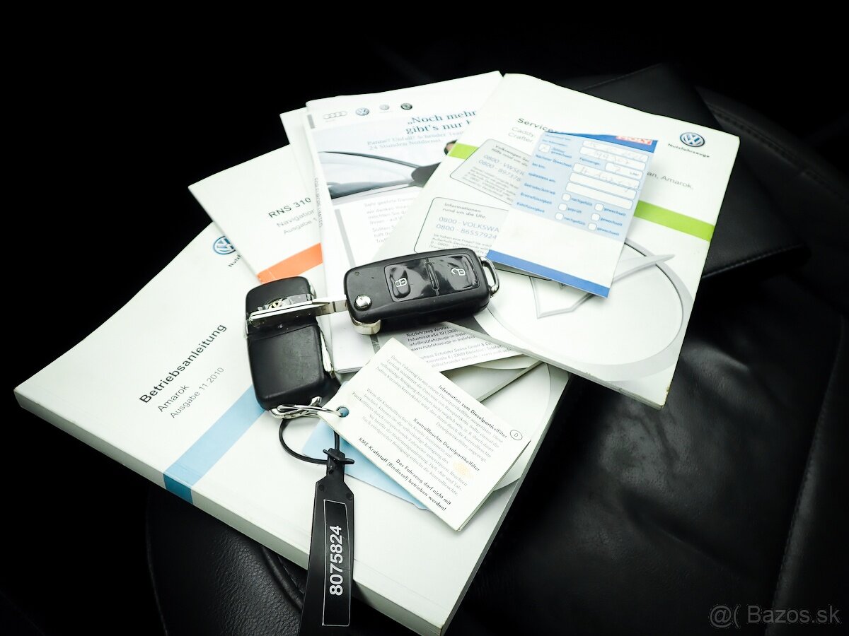 VOLKSWAGEN AMAROK 2.0 BiTDI-120kW REDUKCIA- NAVI- KOŽA-ŤAŽNE - 20