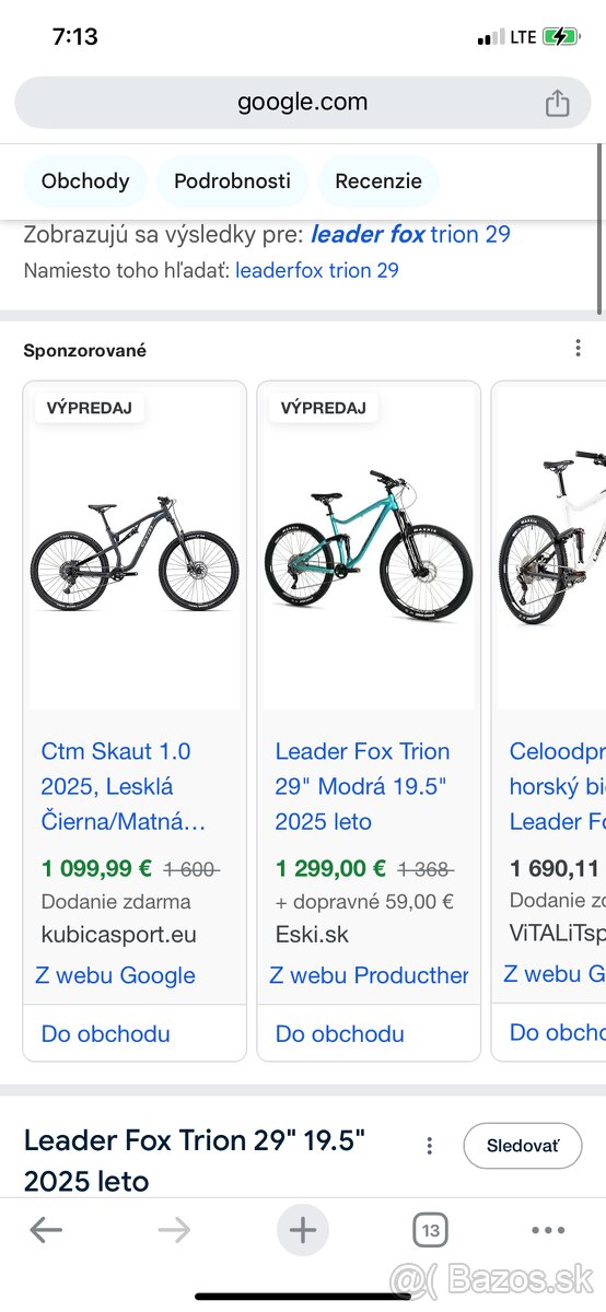 Leader Fox trion 29 celoodpuzeny - 20