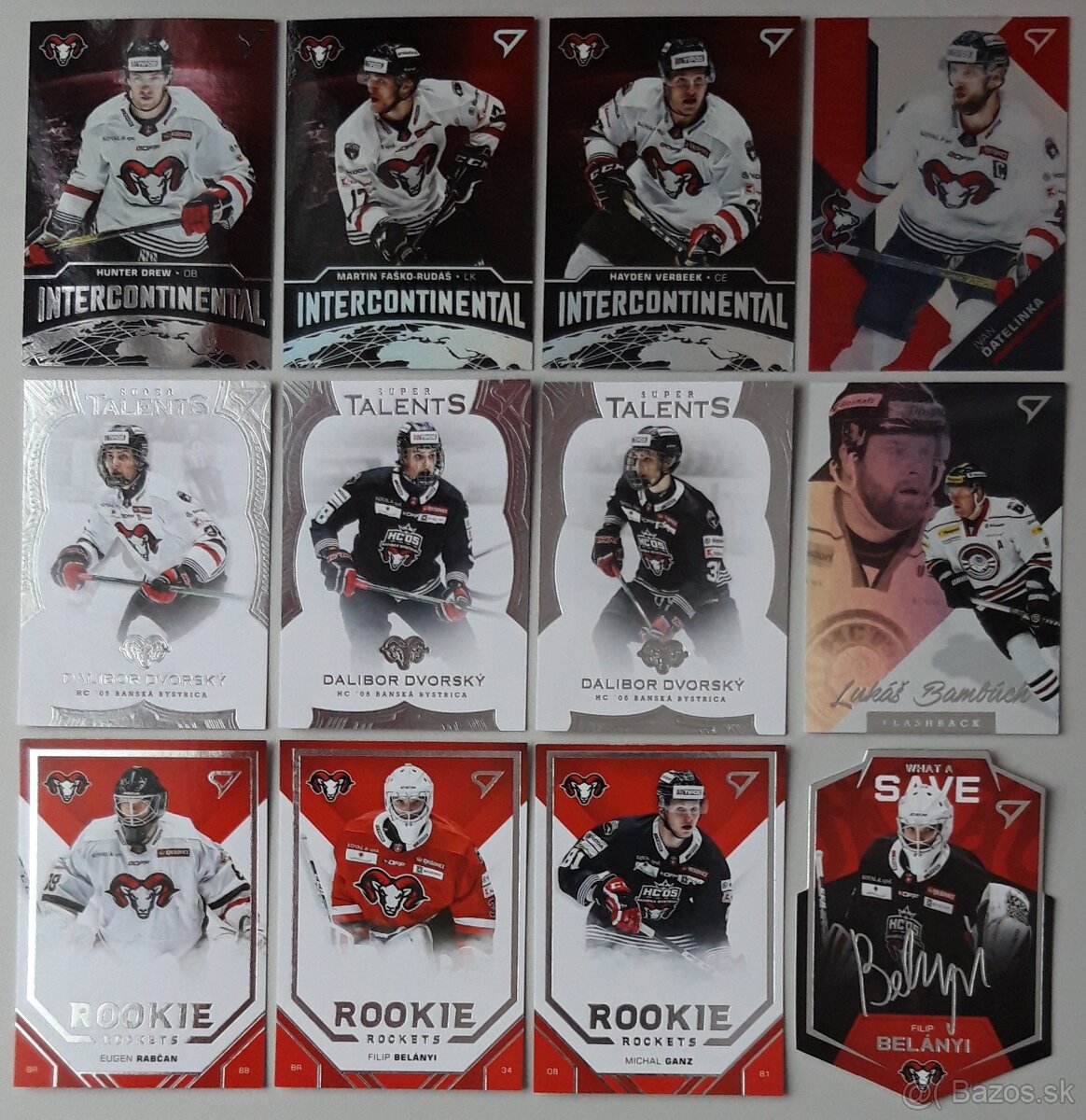 Hokejové kartičky TIPOS EXTRALIGA 2024/2025 HC 05 B.BYSTRICA - 20