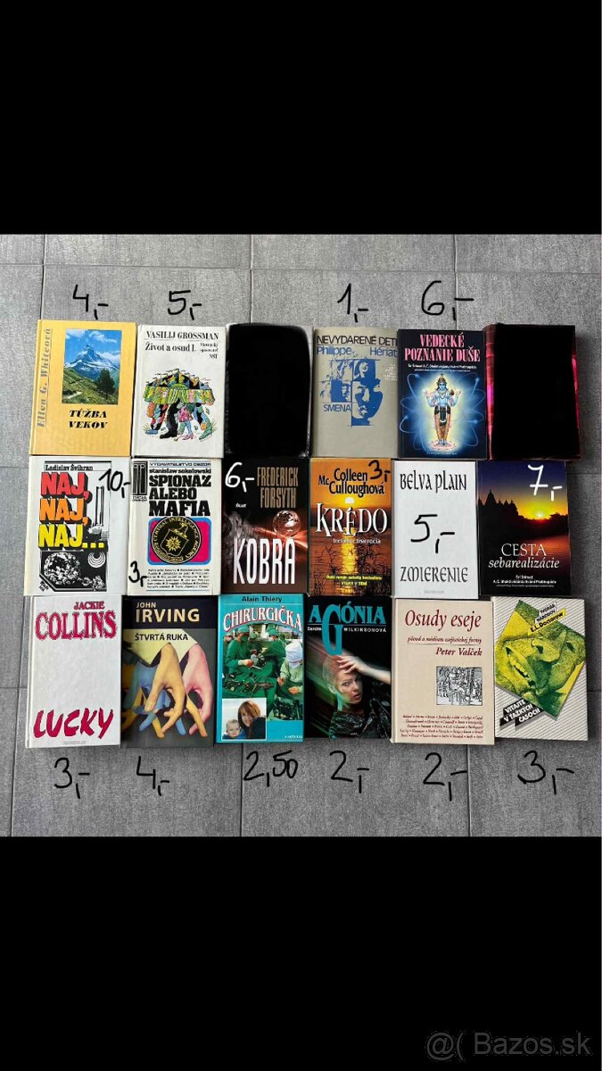 Predam rôzne knihy - 20