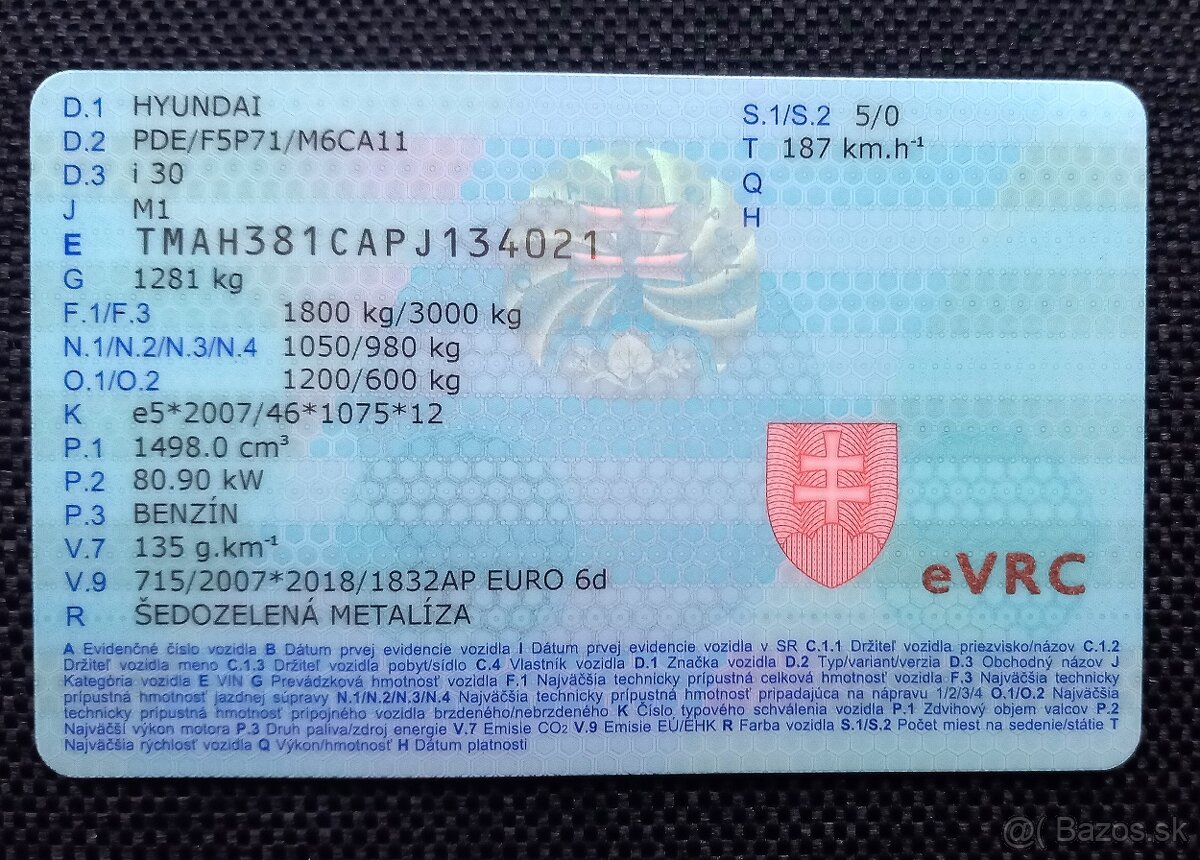 Hyundai i30 CW - 2023, benzín , Záruka , Slovenské auto - 20