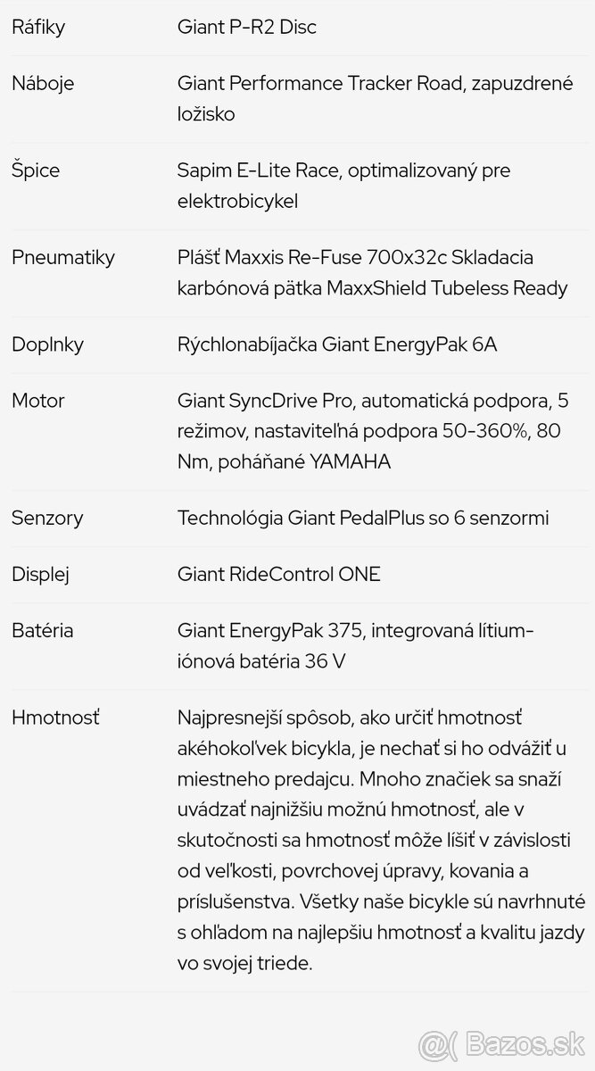 Elektrobicykel Giant - 20