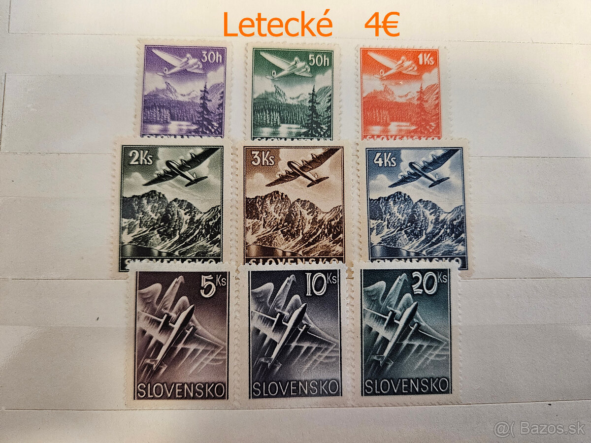 poštové známky Slovenský štát - 20