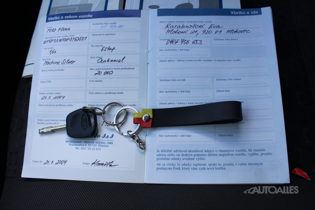 Ford Focus 1,6 i 74 kW SEDAN - 20