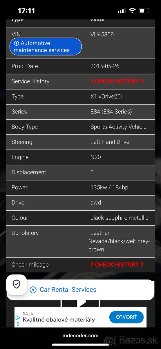 BMW X1 xDrive20i - 20