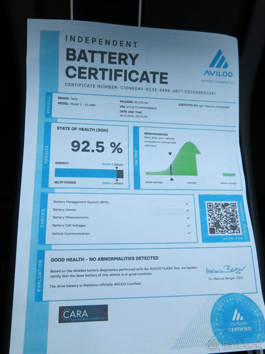 Tesla Model 3 Standard Range Plus 60kWh RWD - DPH - 20