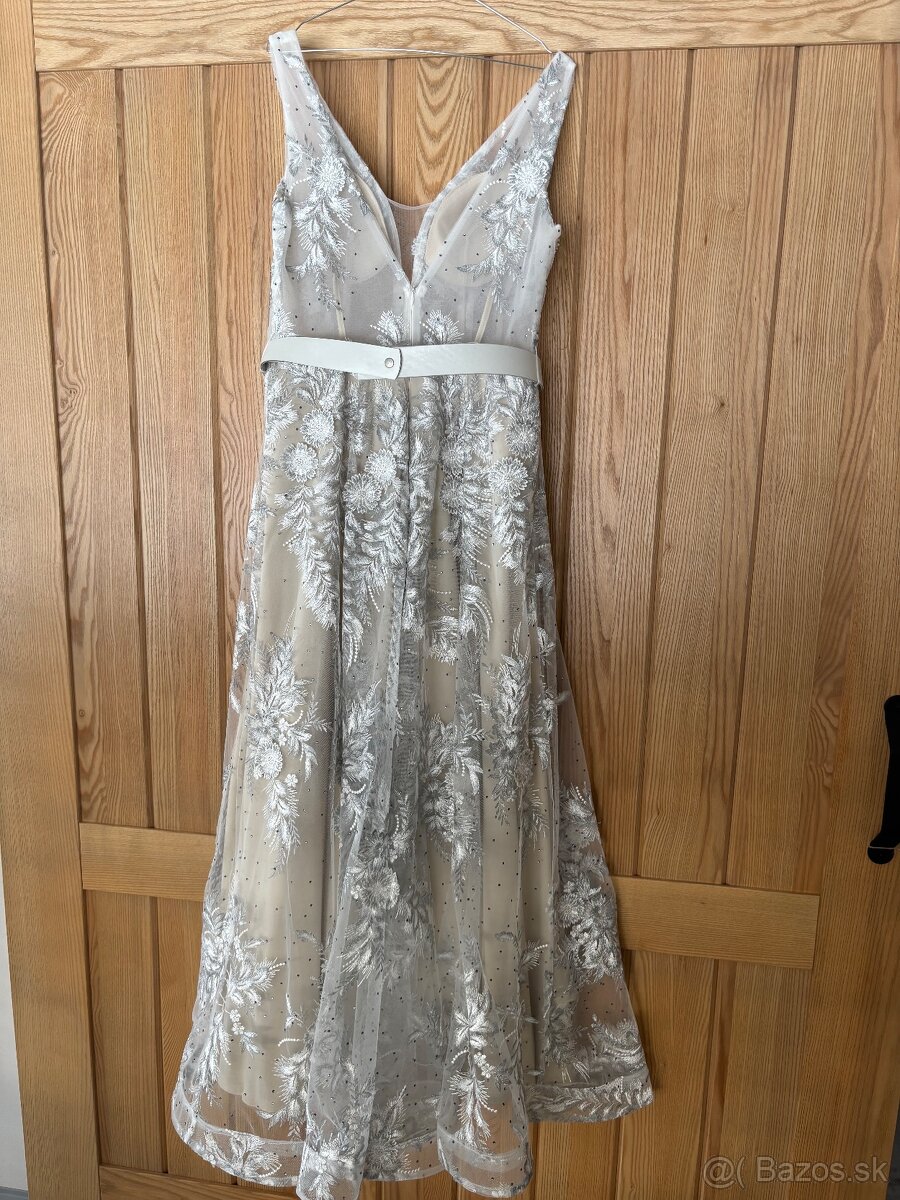 Spoločenské / svadobné šaty 42 - 20