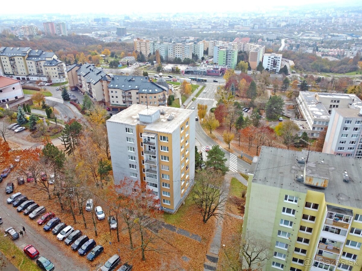 Veľký 2 izb. byt, 58m2 + loggia, prenájom, Krosnianska 77, K - 20