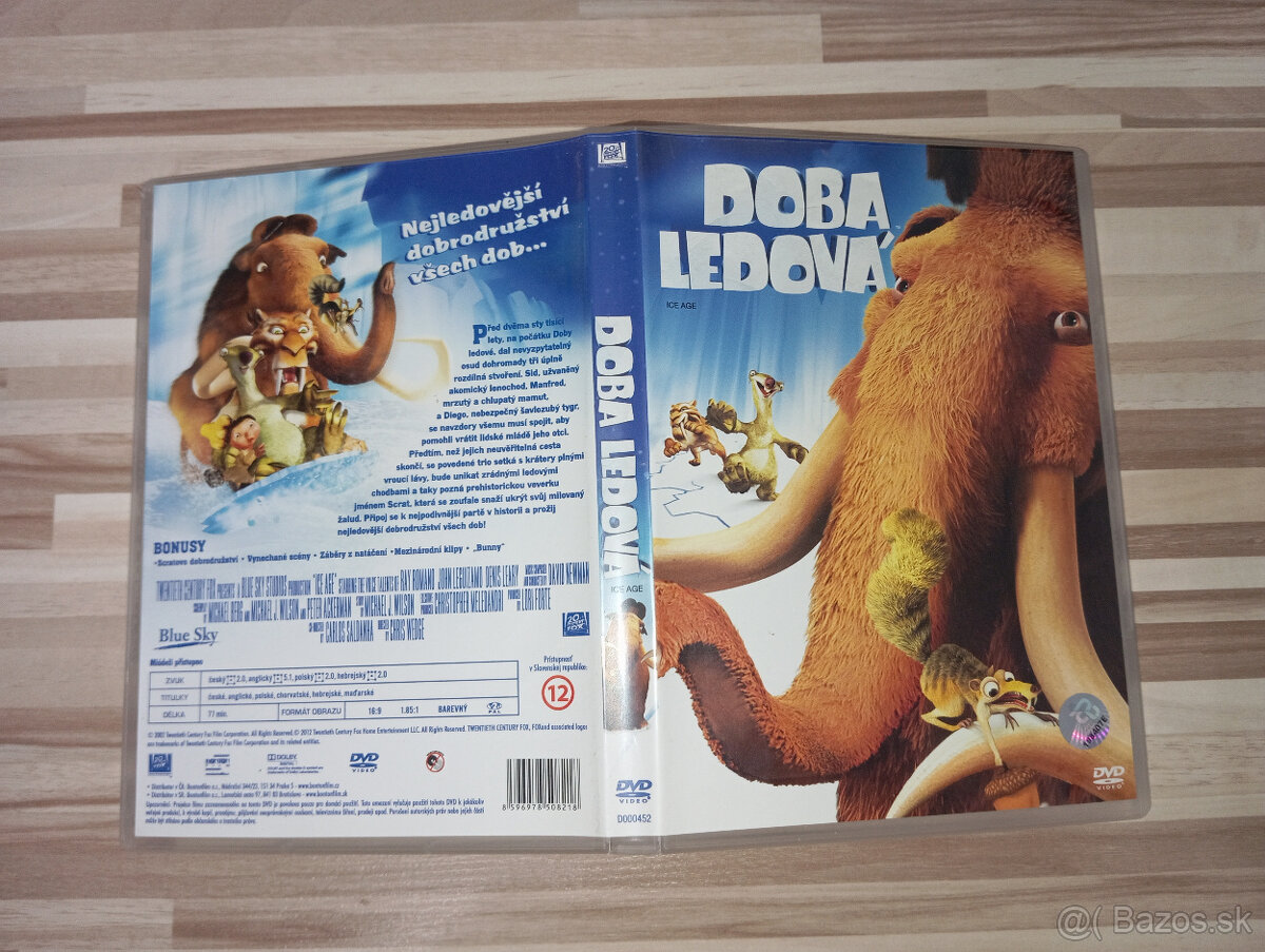 Animované a hrané filmy DVD - 20