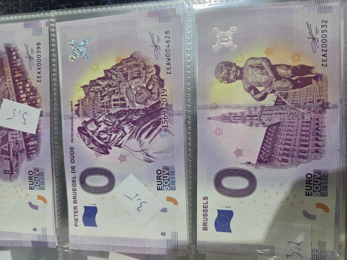 0 euro bankovky - 20