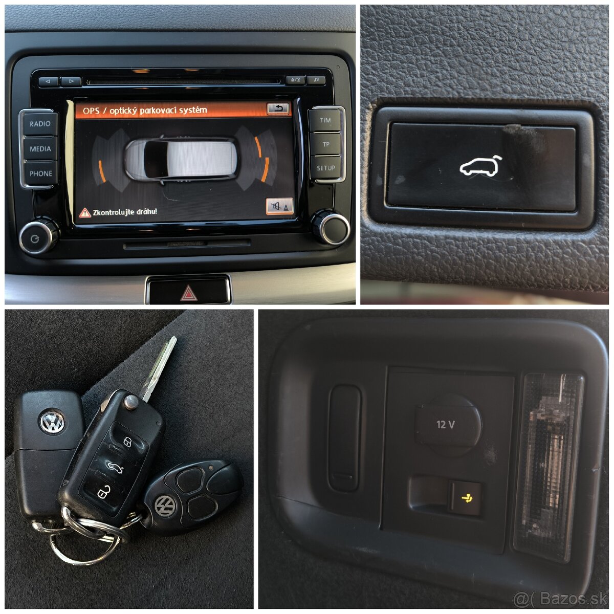 VW SHARAN 2.0TDi DSG | HIGHLINE | ŤAŽNÉ | ALCANTARA | KESSY - 20