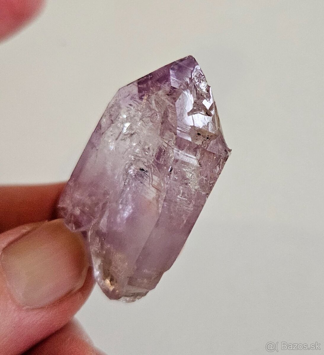 XX Ametyst kryštál s pohyblivou bublinou, Veracruz - Mexico - 20