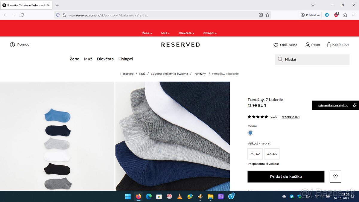 Ponožky Členkové - 20