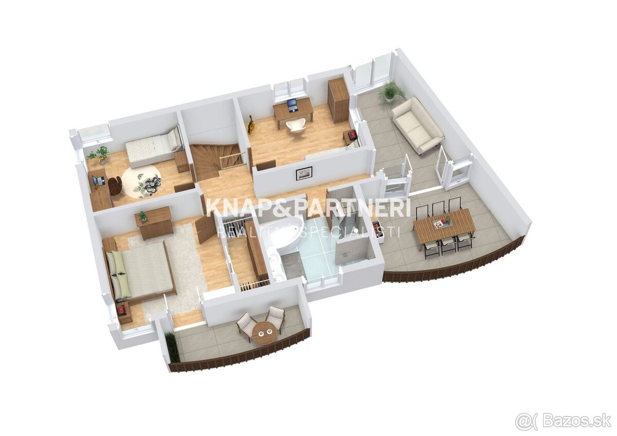 PRENÁJOM, 5 IZBOVÝ BYT,131M2,BALKÓNY,TERASA, PREŠOV - 20