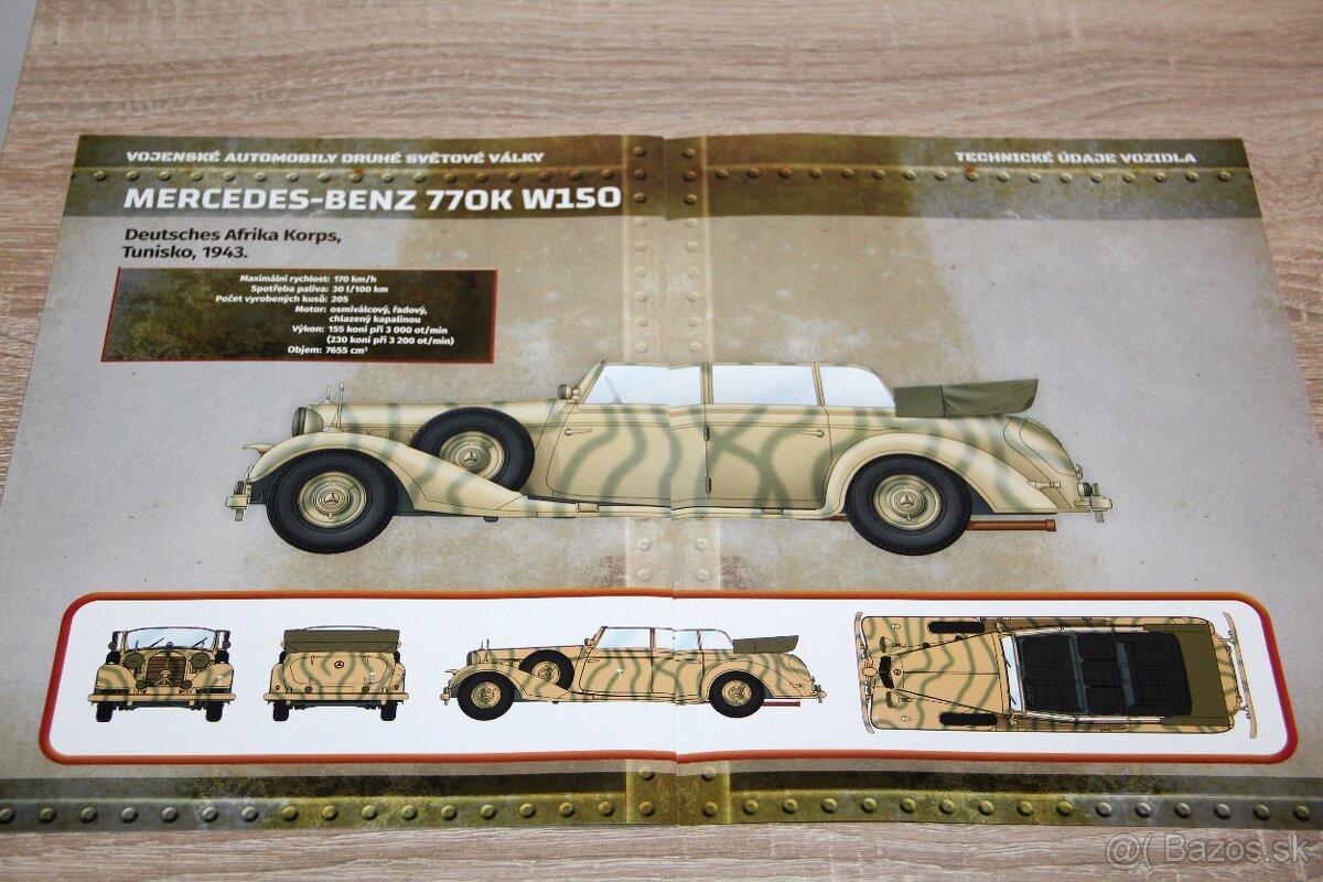 Vojenské Automobily 2. sv. vojny DeAgostini 1:43 - 20