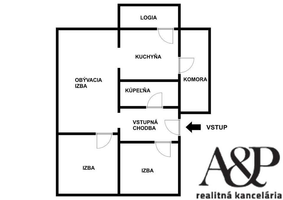 KOMPLETNE REKONŠTRUOVANÝ 3 IZB. BYT S KOMOROU A LOGIOU, 76M2 - 20
