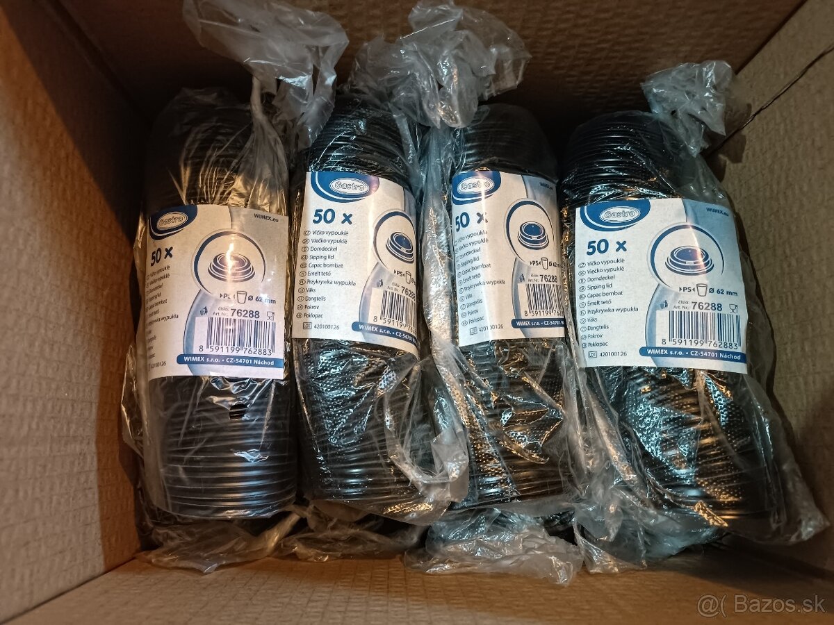 PAPIEROVÉ POHÁRE A SLAMKY RÔZNE DRUHY - 20