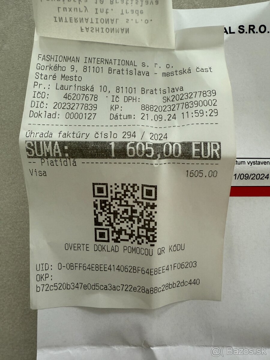 PREDÁM takmer novú zimnú bundu Moncler Maya Giubbot TG 6 - 20