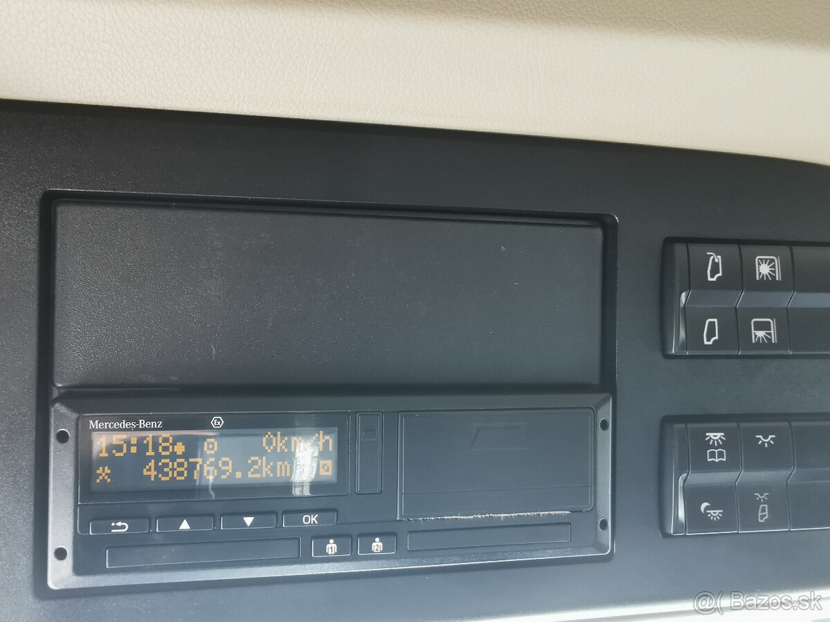 Prodám tahač MERCEDES-BENZ ACTROS 1848 E6 D jednokruh. hydr. - 20