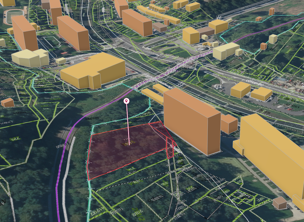 Handlová - 2.840 m2 pozemok na projekt - VÝSTAVBA RD - 20