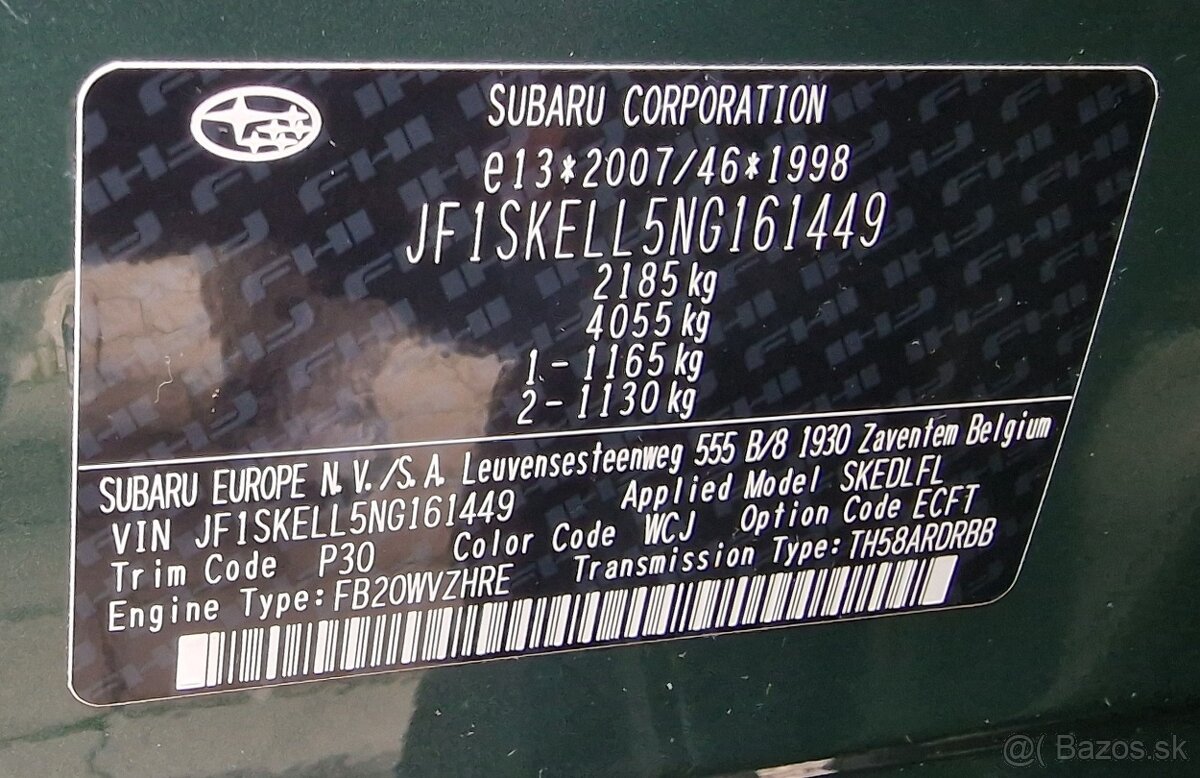 SUBARU FORESTER 2.0I-S E-BOXER MHEV STYLE / ODPOČET DPH - 20