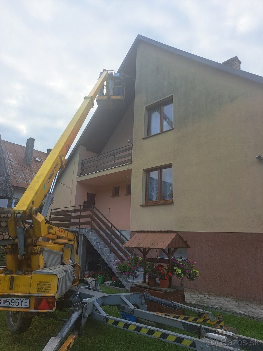 Vysokozdvižna, pracovna,montážna plošina - 20