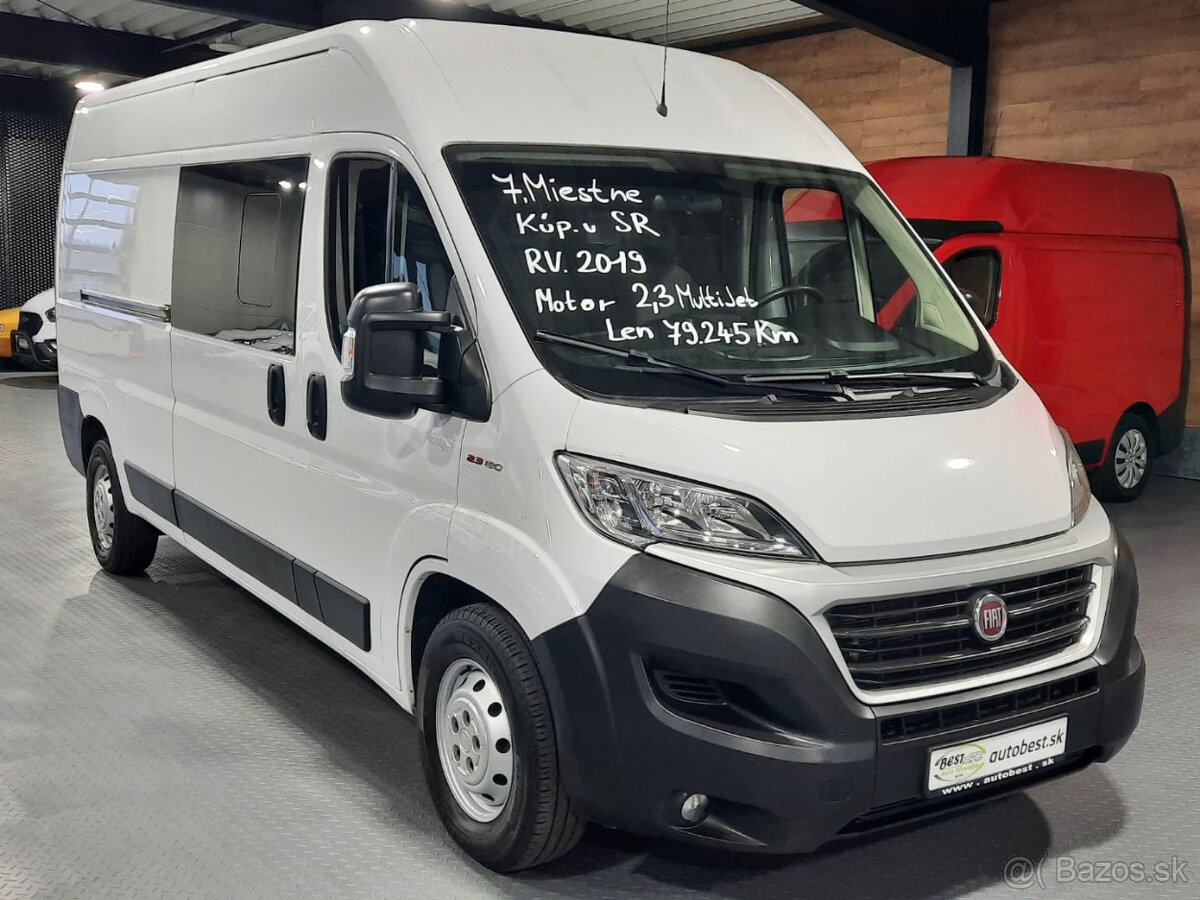 Fiat Ducato 2,3 MultiJet L3H2 - 7 miestne - 20