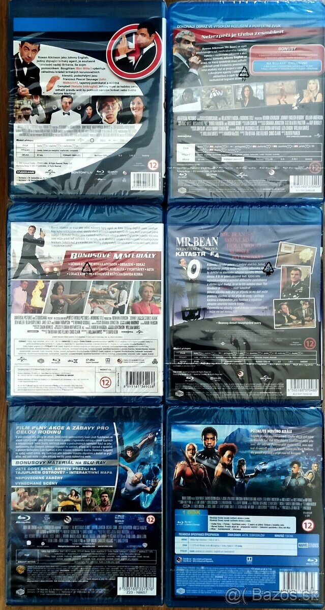 Prodám filmy Blu-Ray.1 - 20