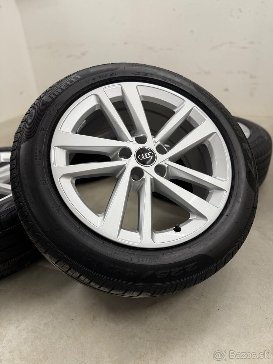 Nepoužitá letná sada Audi A6 C8 - 5x112 R18 , 225/55/18 - 20