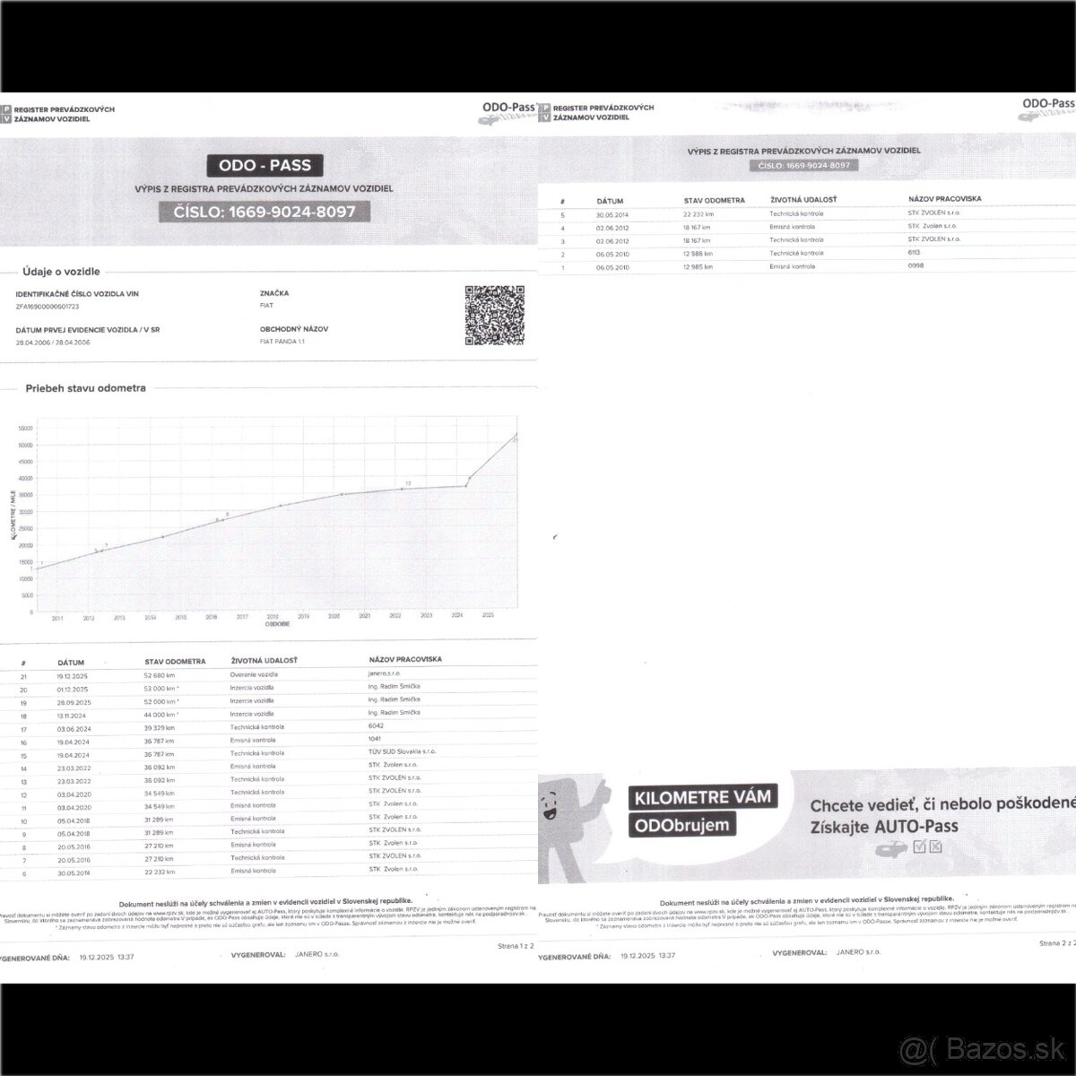 ✳️Fiat Panda 1.1 Active 53000 KM✳️ - 20