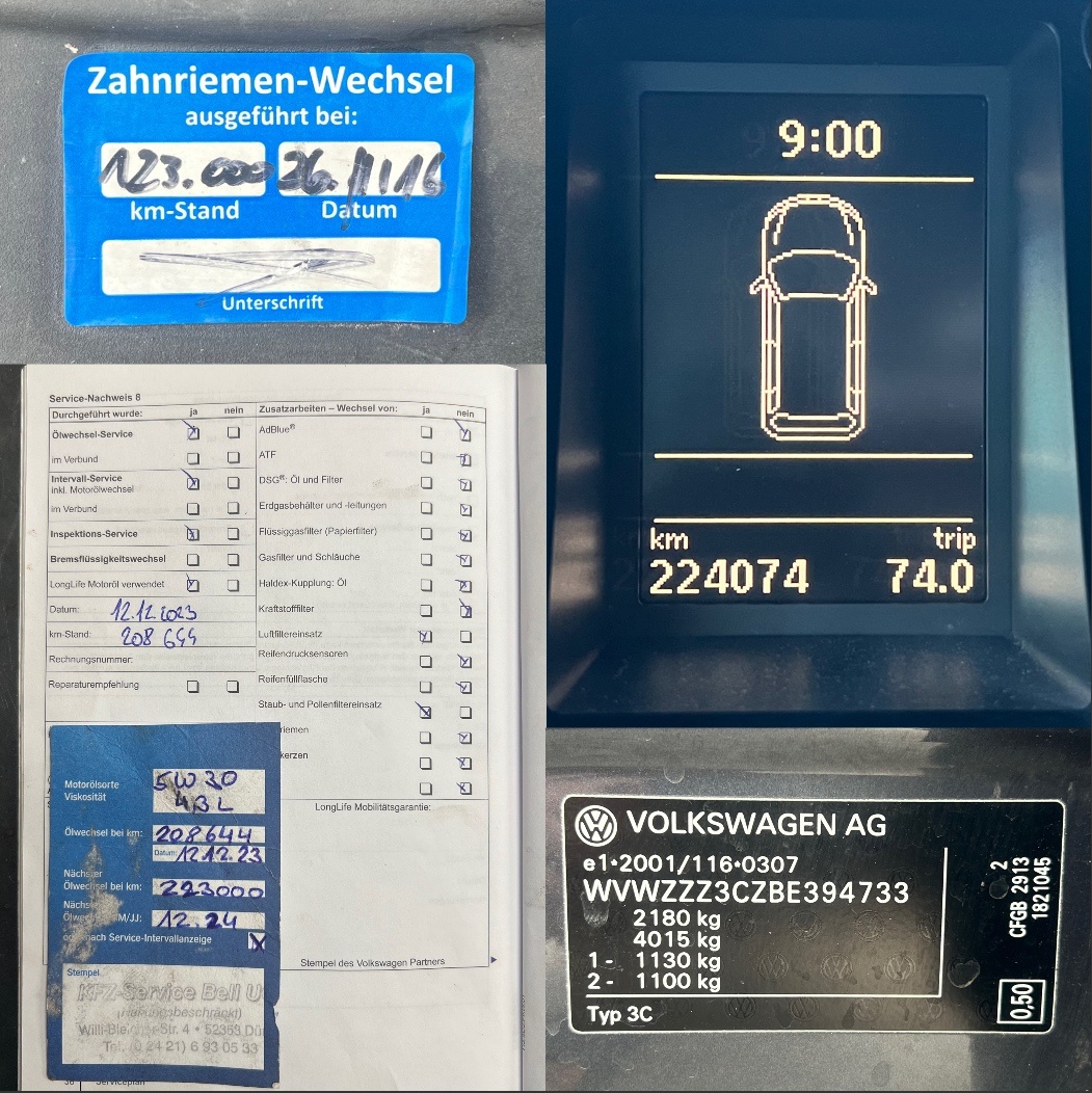 VOLKSWAGEN PASSAT B7 2.0TDi 125kW COMBI dovoz DE - 20