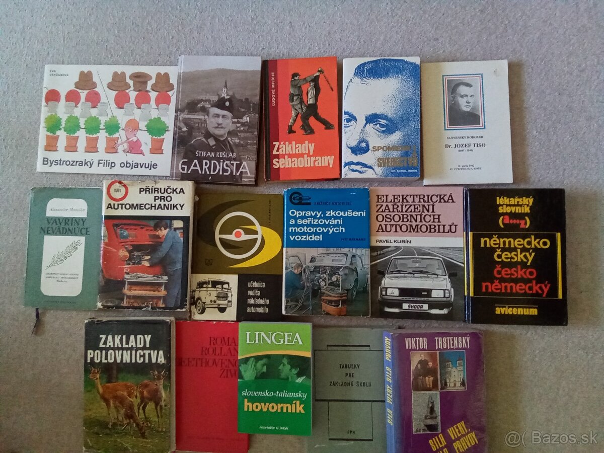 Detské A INE knihy 78 + DVD Judas Priest, historické-nábožen - 20