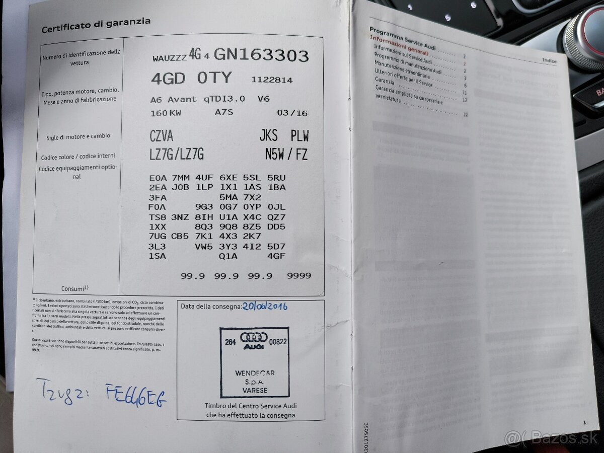 Audi A6 Avant 3.0TDI quattro 2016 - 20
