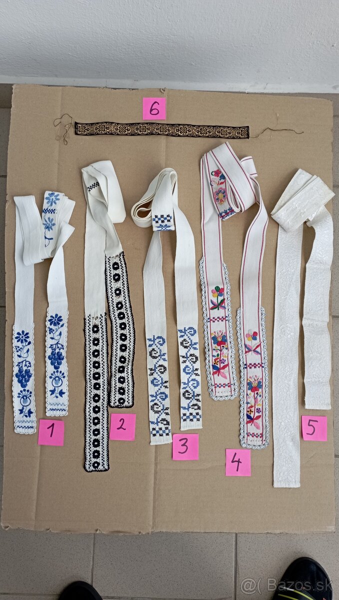 Ľudové čepce... súčasť kroja... - 20