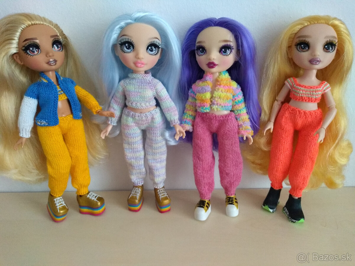 Topy bermudy pre bábiky Rainbow high barbie nohavice - 20