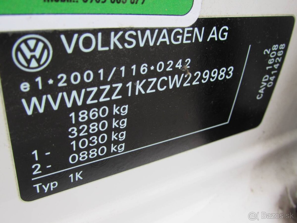 Volkswagen Golf Variant 1.4 TSI - splátka 146,-€ - 20
