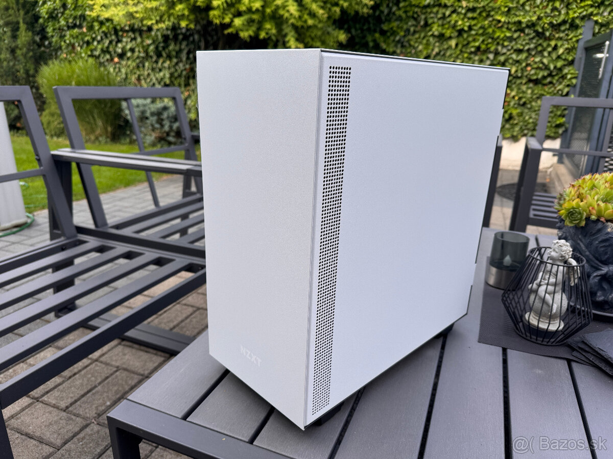 ATX PC skrinka - NZXT H510 matte white 2xFAN - 20