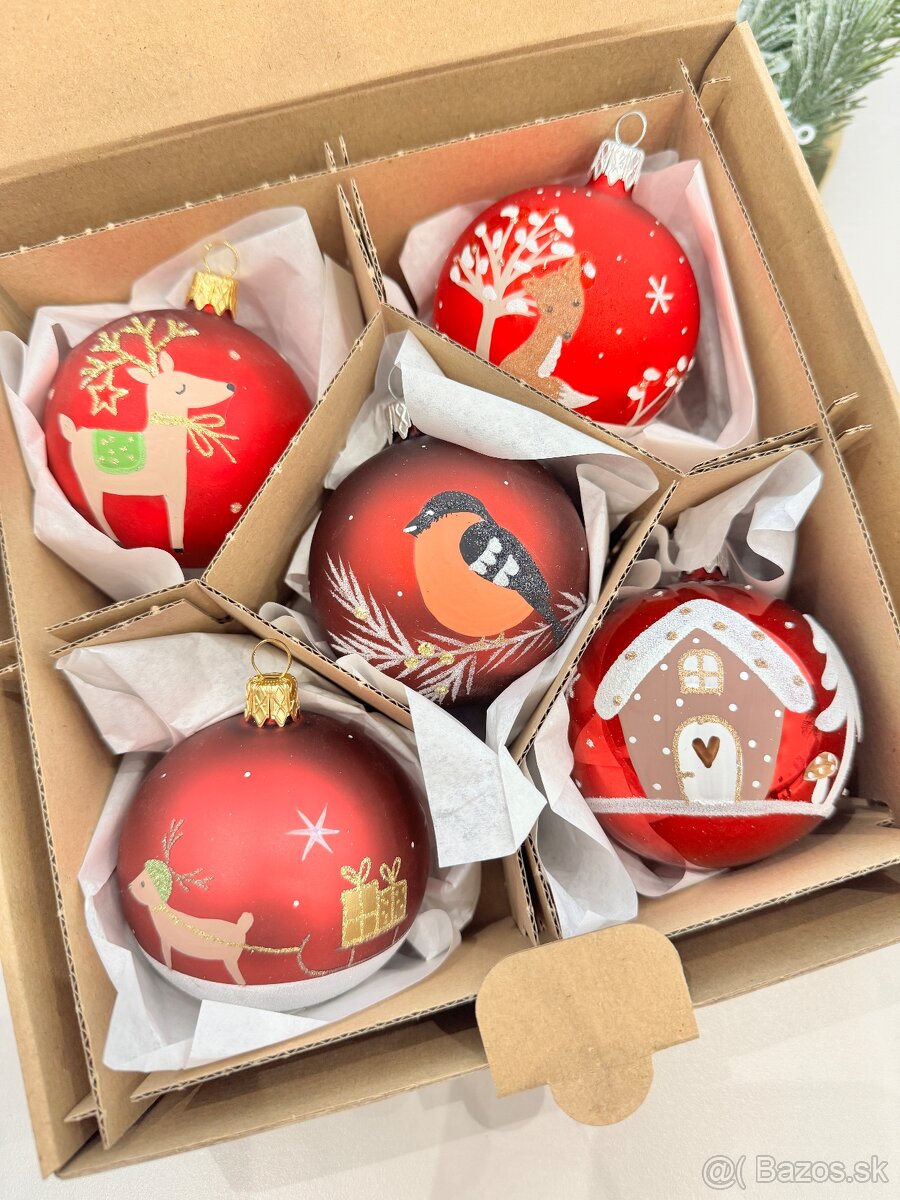 Vianocne gule, vianocne ozdoby, vianocne gulky - 20
