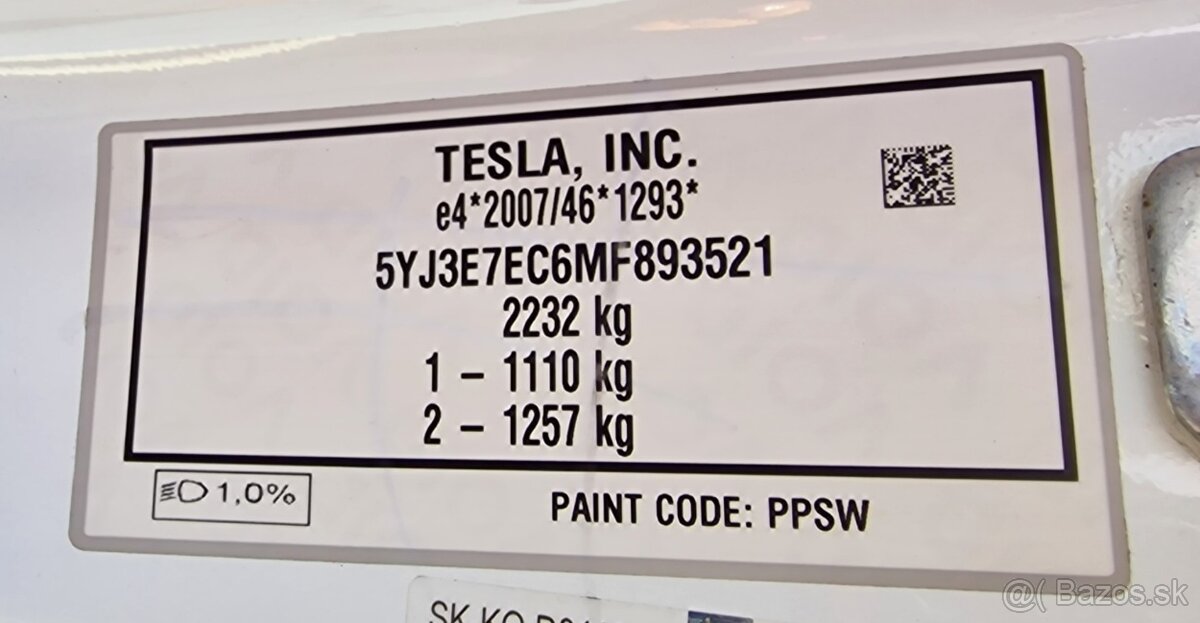 TESLA MODEL 3 PERFORMANCE 82KWH AWD 80TIS. KM - 20