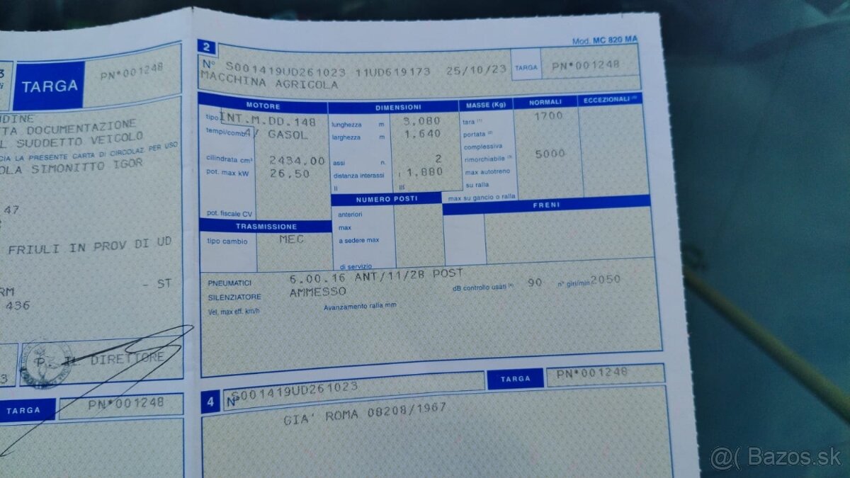 Predám 2x traktor McCormick 439, 40koni - 20