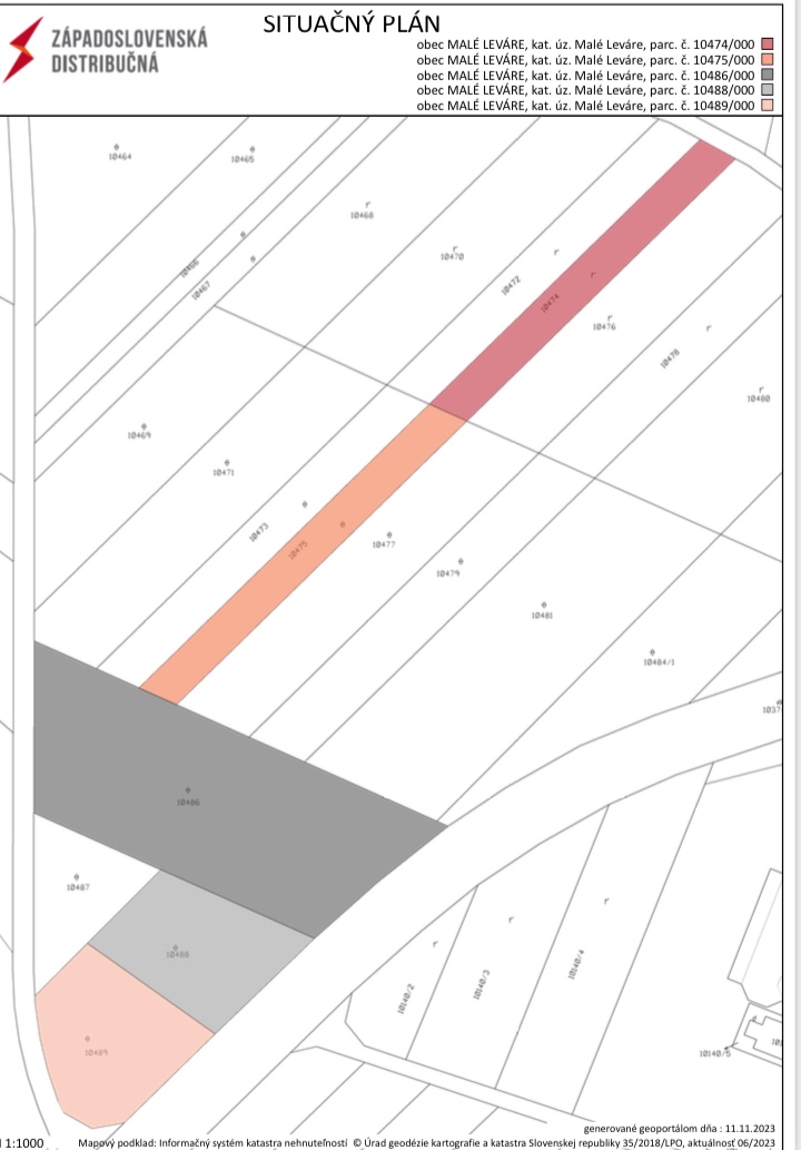 Veľký stavebný rožný pozemok Malé Leváre - 20