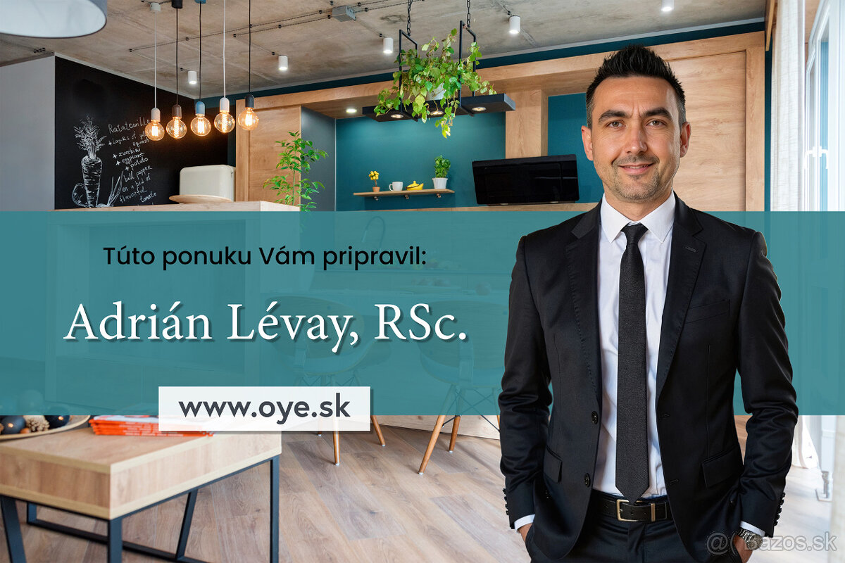 NA PRENÁJOM – ŠTÝLOVÝ 3-IZBOVÝ BYT PO REKONŠTRUKCII V TOP LO - 20