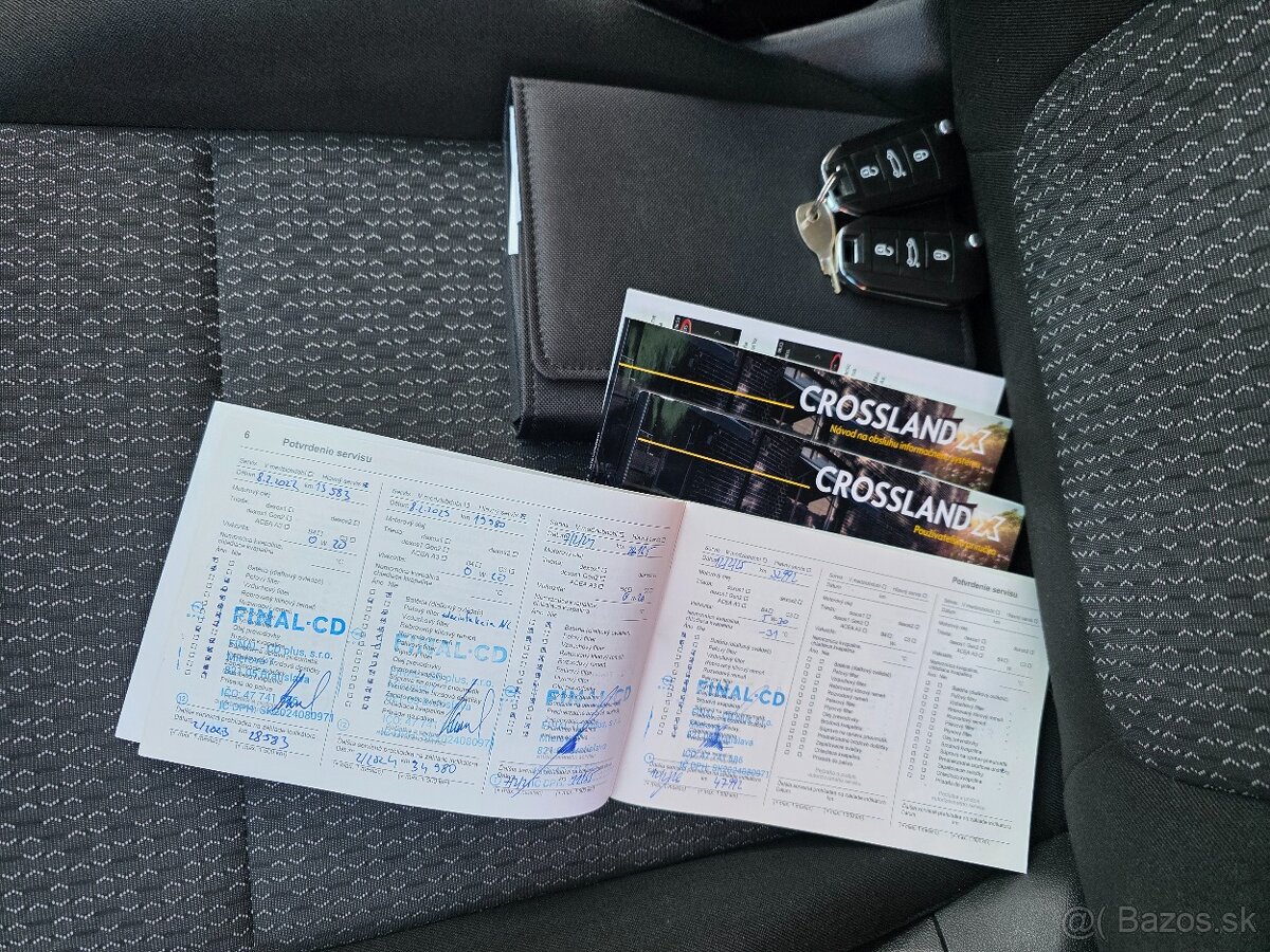 Opel Crossland X 1.2,39000km,kúpené na SK - 20