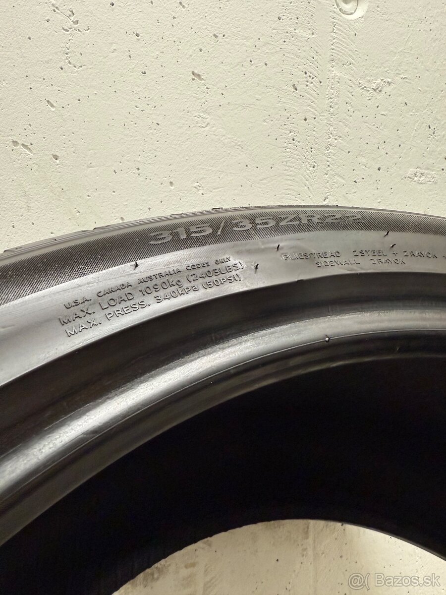 Letné pneumatiky BMW X7 Dvojrozmer 315/35/22 a 275/40/22 - 20