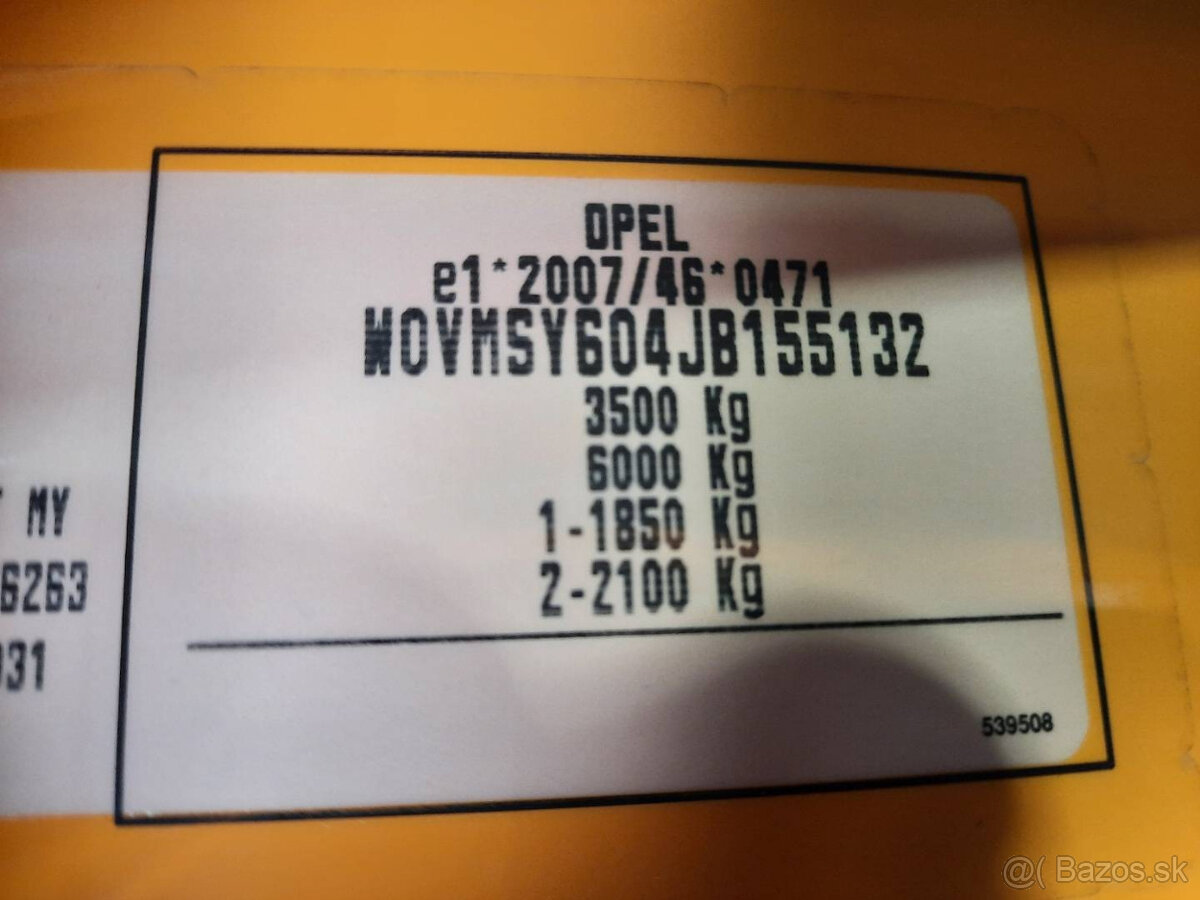 Opel Movano 2,3 CDTi - valník 390 cm len 29.000 km - 20