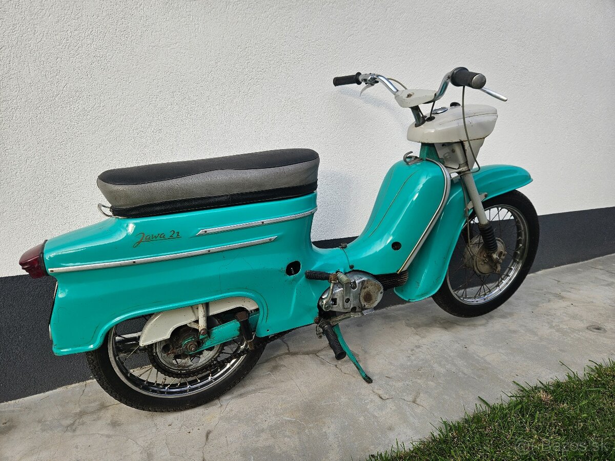 Jawa pionier 21 pôvodný stav rok 1971 - 20