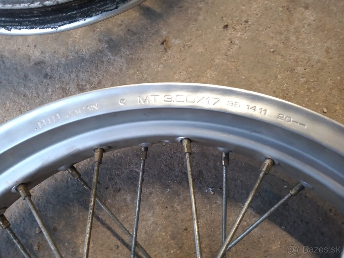 Zadne kolesa 3.00 x 17 na YAMAHA XTZ 750 Supertenere - 20