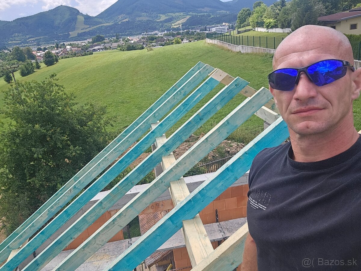 Pokryvanie striech , stavba krovov - 20